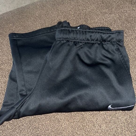Nike Drifit Black Elastic Waistband w/ Drawstrings Running Warmup Pant- Large - Picture 13 of 16